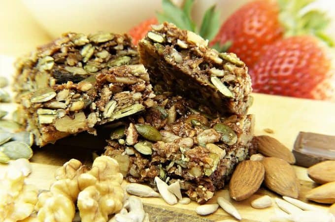 BARRINHAS DE CEREAIS ENERGÉTICAS