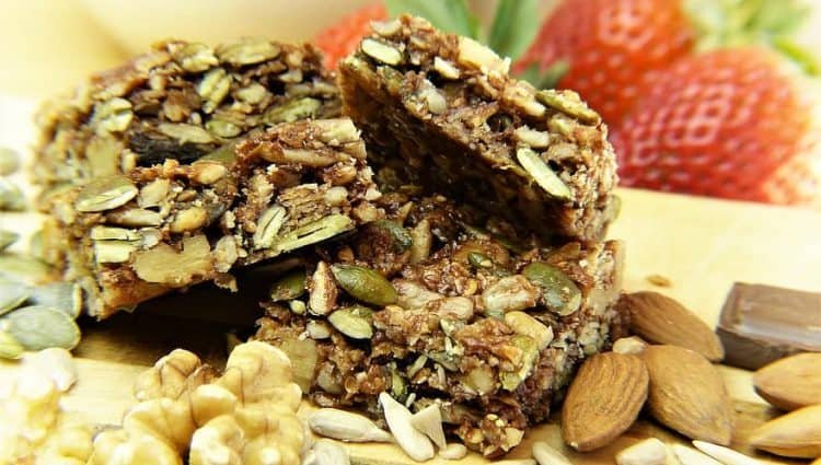 BARRINHAS DE CEREAIS ENERGÉTICAS