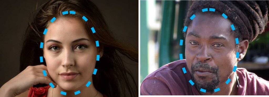 formato de óculos combina com meu rosto - rosto oval