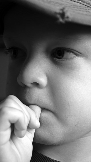 criança com depressão