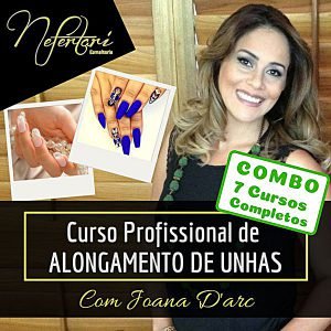 Curso Combo Profissional de Alongamento de Unhas Com Certificado Profissional com Joana D´Arc Instituto Nefertari